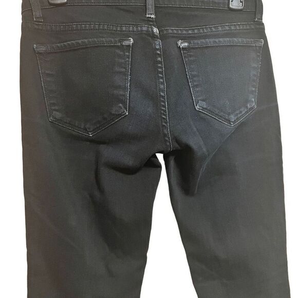 J Brand Women's Black Button & Zip Fly Five Pocket Style Skinny Jeans Size 26 - Picture 2 of 9